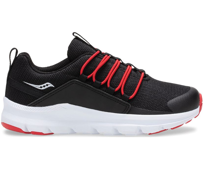 Tenis Saucony Stretch & Go Niños Negros | México 763OKIR